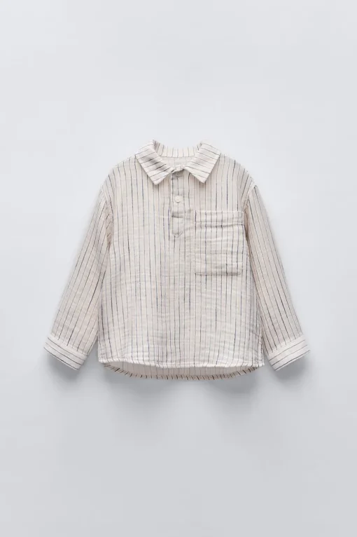 CAMISA POLO TEXTURA RAYAS