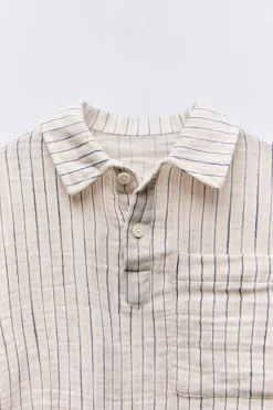 CAMISA POLO TEXTURA RAYAS