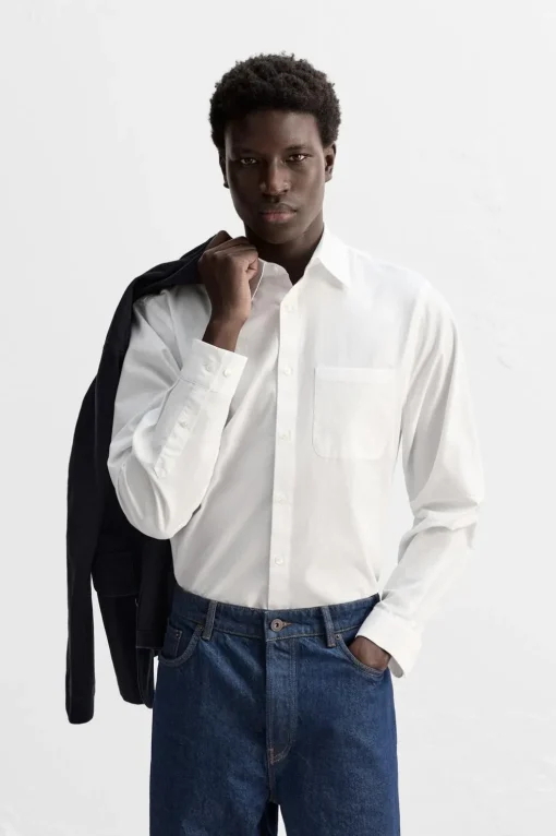 CAMISA POPELÍN ALGODÓN