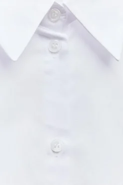 CAMISA POPELÍN BANDA LATERAL