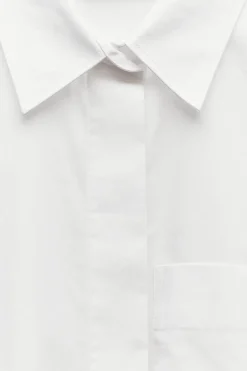 CAMISA POPELÍN BOLSILLO