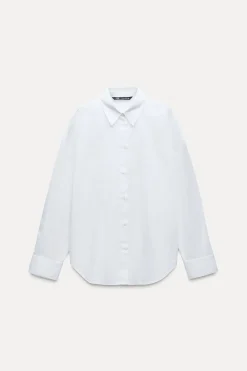 CAMISA POPELÍN ELÁSTICO ESPALDA
