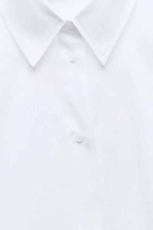 CAMISA POPELÍN ELÁSTICO ESPALDA