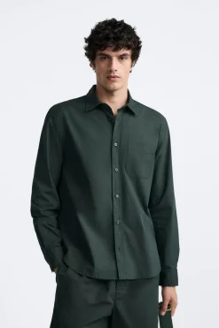 CAMISA POPELÍN LAVADO