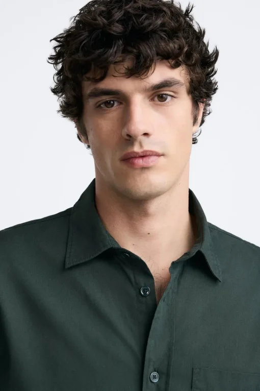 CAMISA POPELÍN LAVADO