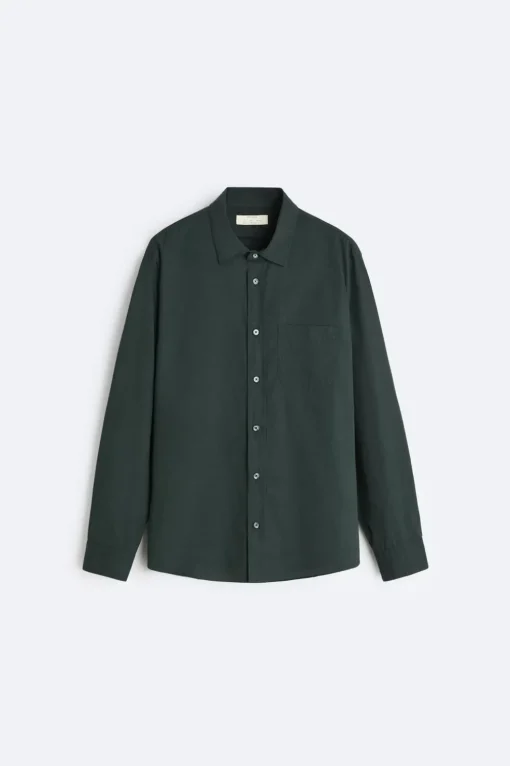 CAMISA POPELÍN LAVADO