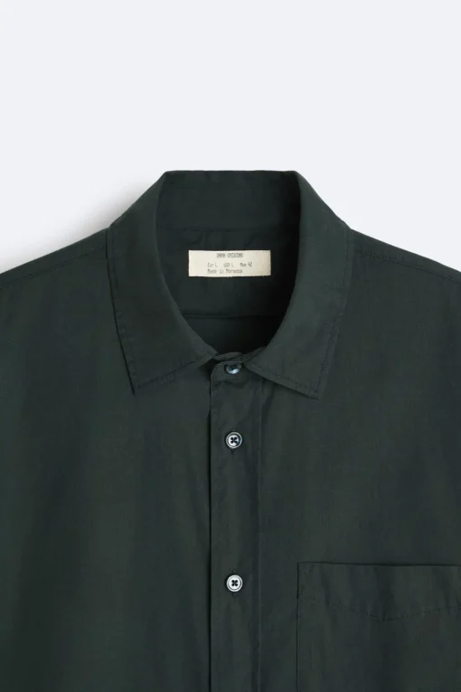 CAMISA POPELÍN LAVADO