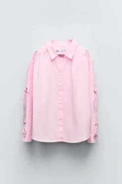 CAMISA POPELÍN LAZOS
