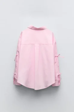 CAMISA POPELÍN LAZOS