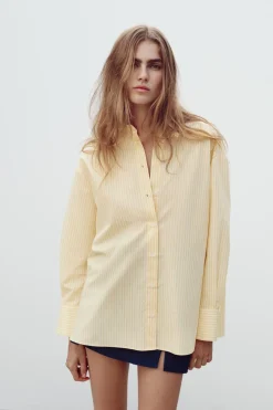 CAMISA POPELÍN RAYAS