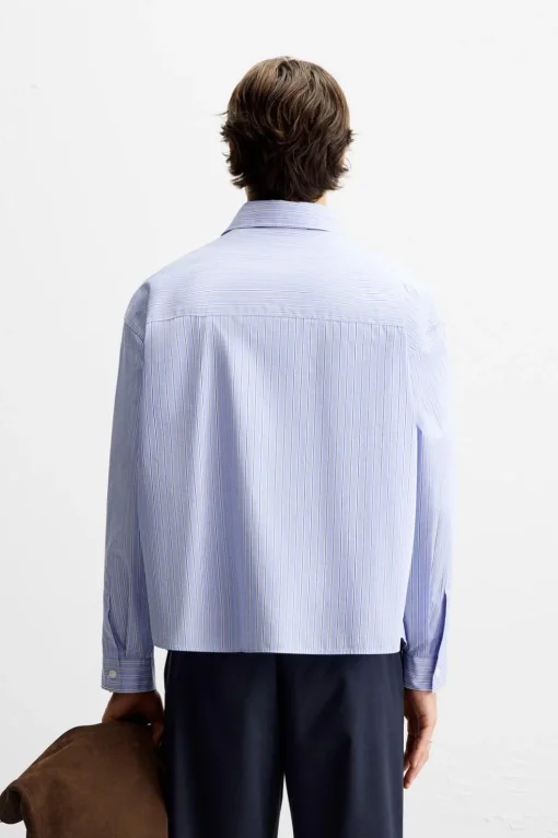 CAMISA POPELÍN RAYAS