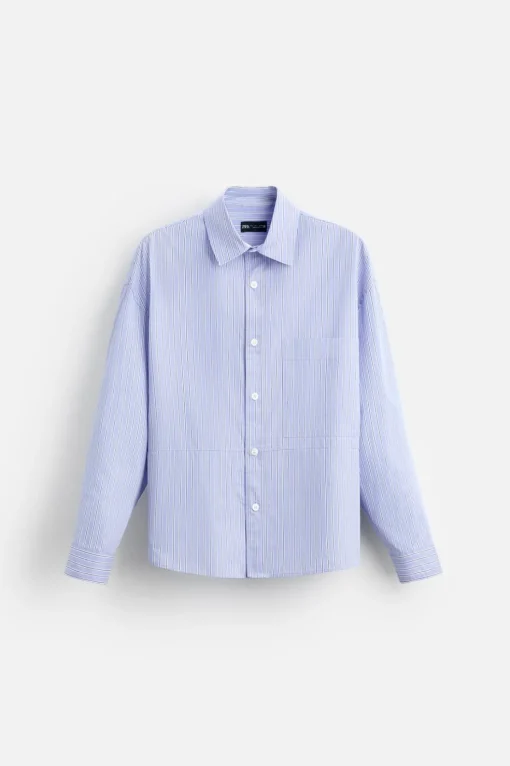 CAMISA POPELÍN RAYAS