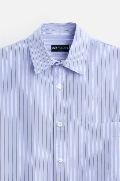 CAMISA POPELÍN RAYAS