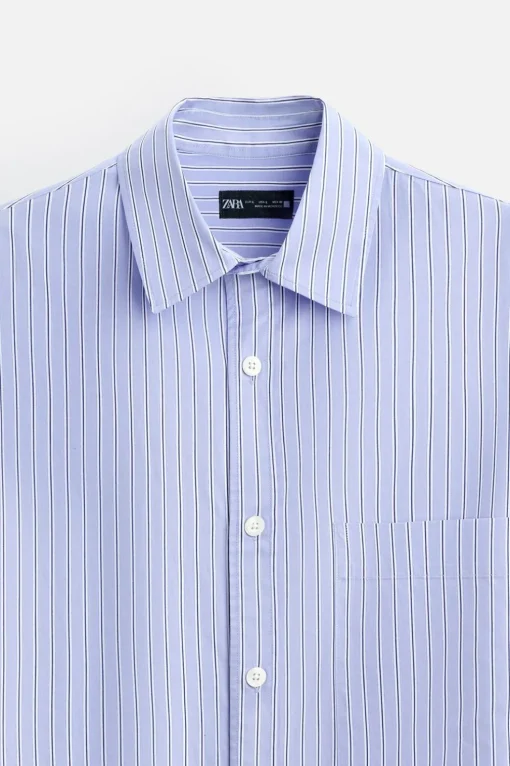 CAMISA POPELÍN RAYAS