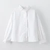 CAMISA POPELÍN VOLANTES