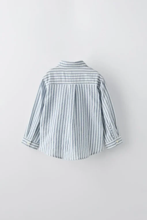 CAMISA RAYAS BOLSILLO