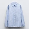 CAMISA RAYAS BOLSILLOS