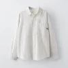 CAMISA RAYAS BORDADO