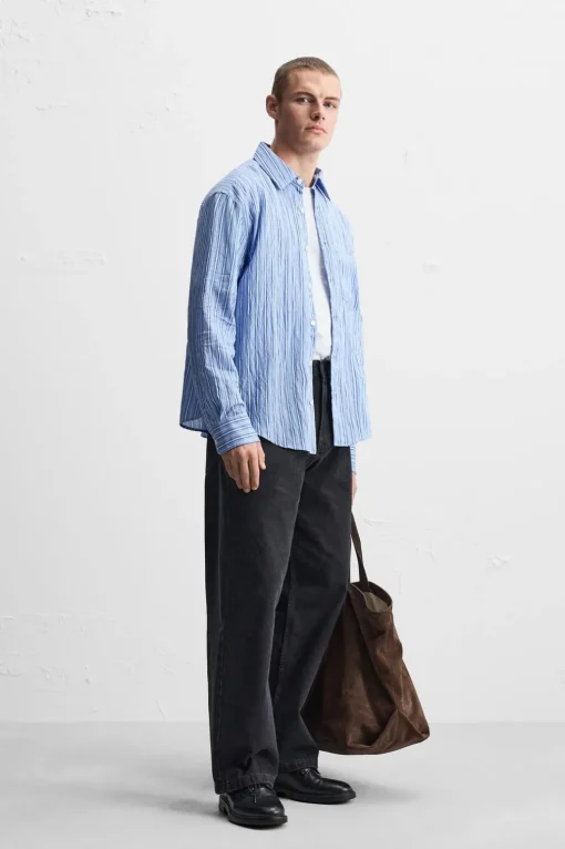 CAMISA RAYAS COMBINADAS