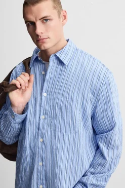 CAMISA RAYAS COMBINADAS