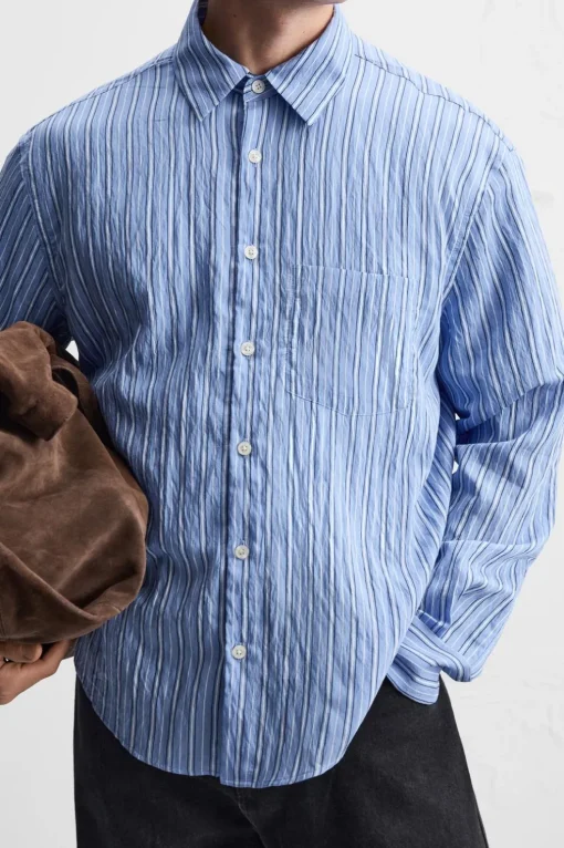 CAMISA RAYAS COMBINADAS