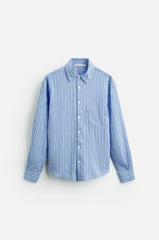 CAMISA RAYAS COMBINADAS