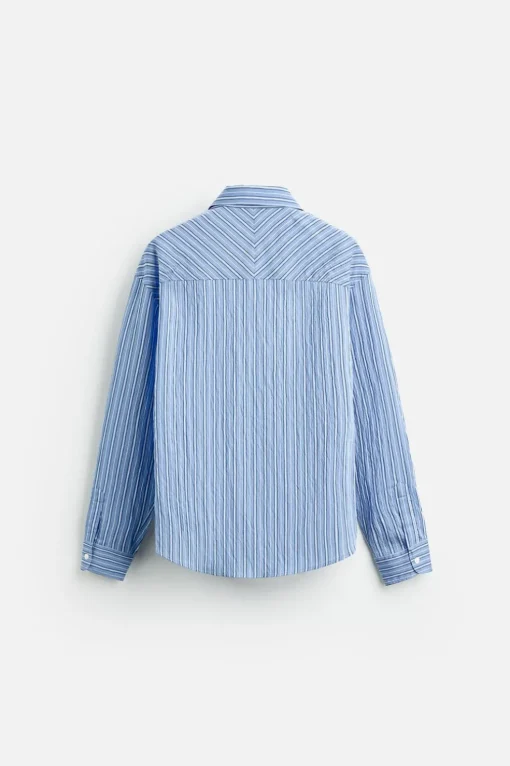 CAMISA RAYAS COMBINADAS