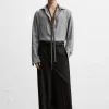 CAMISA RAYAS CON VISCOSA