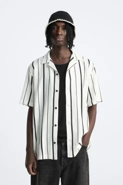 CAMISA RAYAS CON VISCOSA
