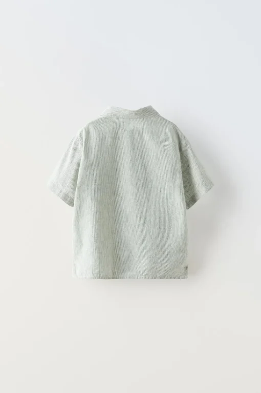 CAMISA RAYAS CUELLO POLO