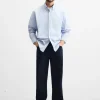 CAMISA RAYAS EFECTO ARRUGADO