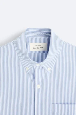 CAMISA RAYAS EFECTO ARRUGADO