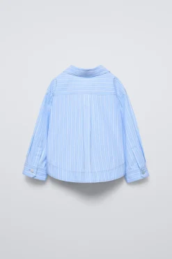 CAMISA RAYAS PARCHE OSO