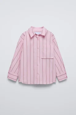 CAMISA RAYAS PLIEGUE