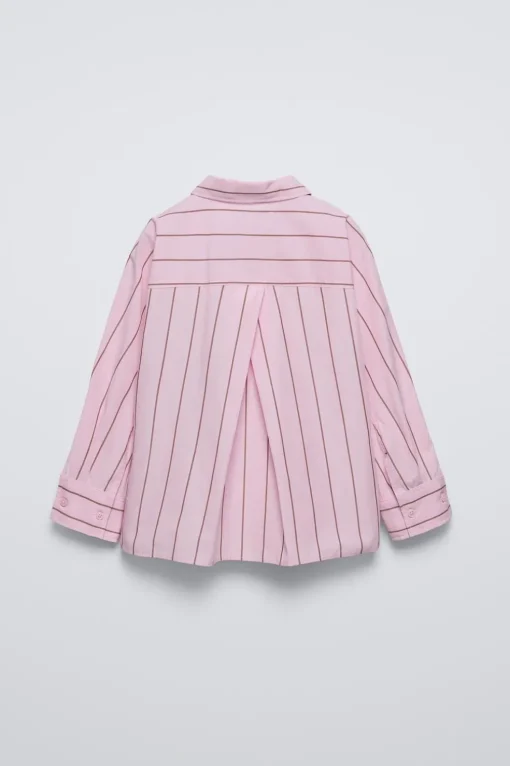CAMISA RAYAS PLIEGUE