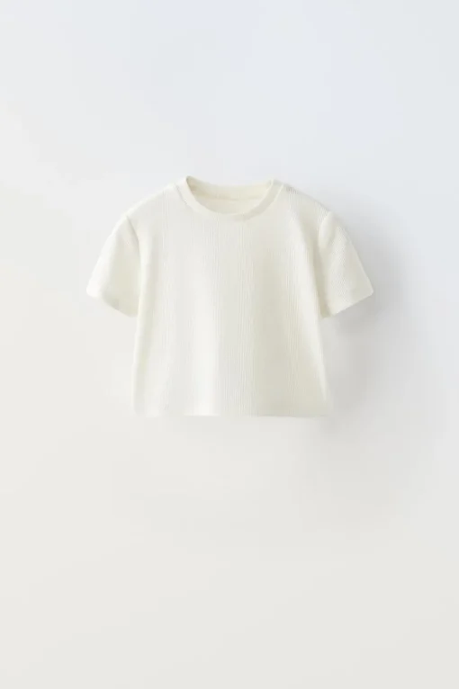 CAMISA RAYAS Y TOP RIB