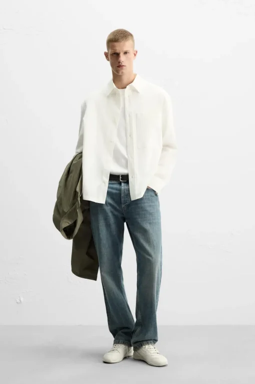 CAMISA RELAXED FIT ESTRUCTURA