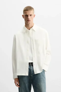 CAMISA RELAXED FIT ESTRUCTURA