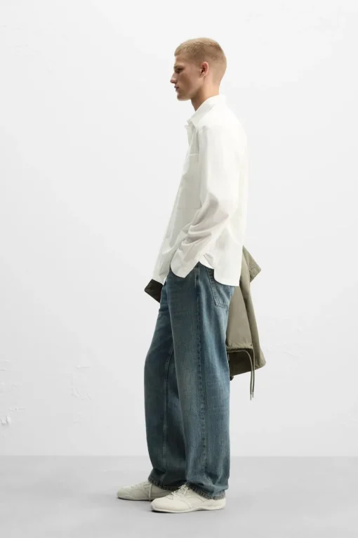 CAMISA RELAXED FIT ESTRUCTURA