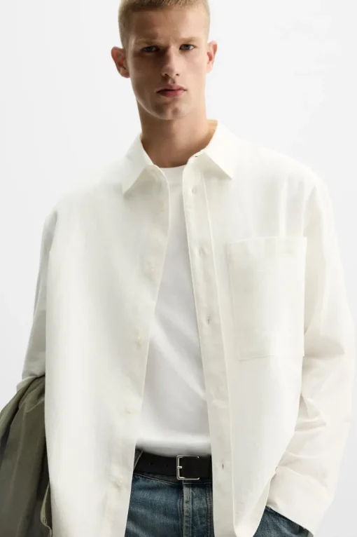 CAMISA RELAXED FIT ESTRUCTURA