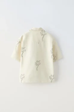 CAMISA RÚSTICA PALMERAS