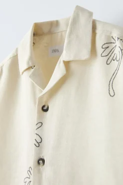 CAMISA RÚSTICA PALMERAS