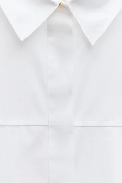 CAMISA SAFARI POPELÍN CINTURÓN