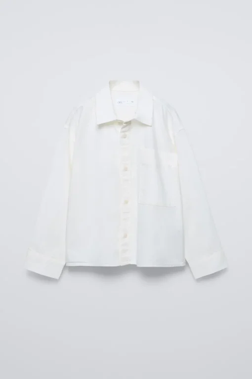 CAMISA SARGA PERCHADA