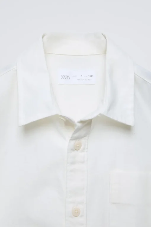 CAMISA SARGA PERCHADA