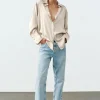 CAMISA SATINADA