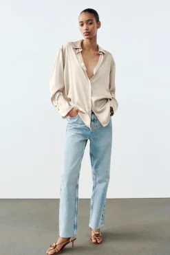 CAMISA SATINADA
