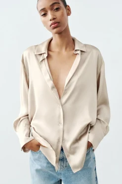 CAMISA SATINADA