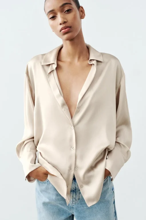 CAMISA SATINADA