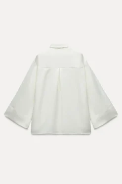 CAMISA SATINADA MANGA KIMONO